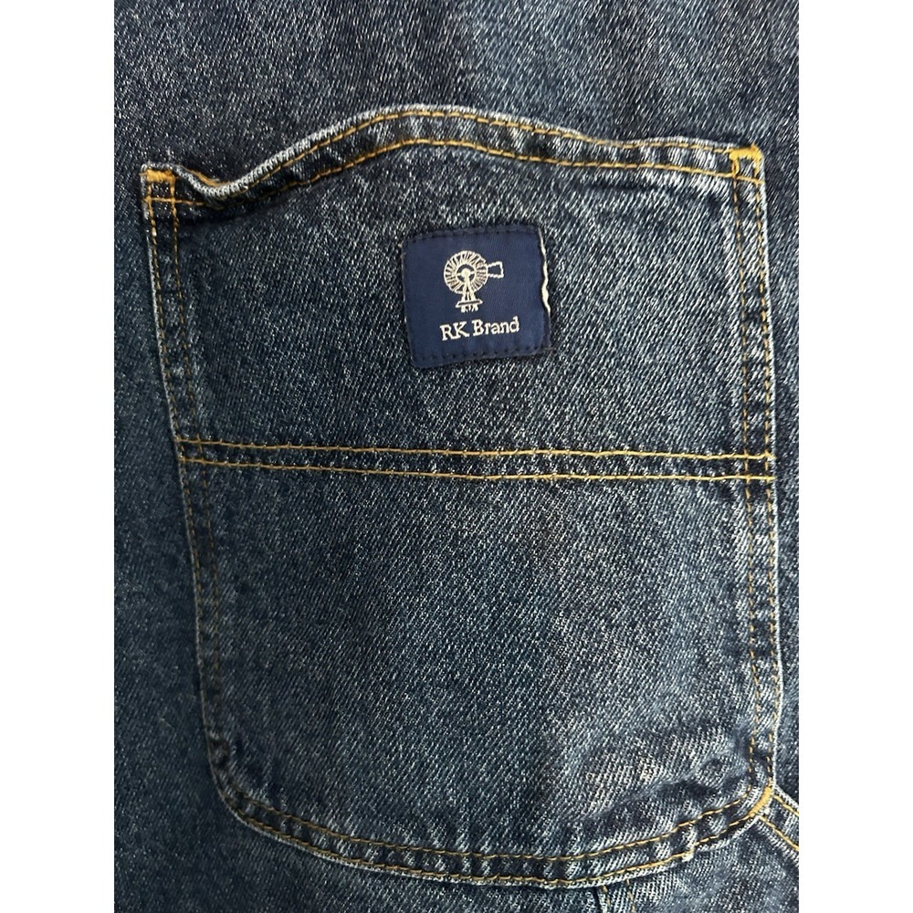 Rural King Real Work Wear Carpenter Blue Jeans -‎ 42 x 30 - RKCARP - Picture 2 of 4